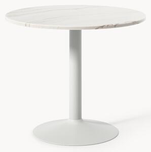 Tavolo rotondo in marmo Miley, Ø 90 cm