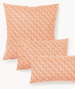 Federa in cotone percalle con stampa geometrica Inki