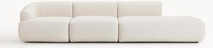 Chaise longue componibile 2 posti in bouclé Sofia