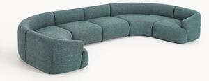 Divano XL componibile in bouclé Sofia