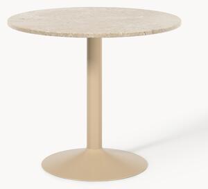 Tavolo rotondo in marmo Miley, Ø 90 cm