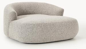 Poltrona lounge XL in bouclé Sofia