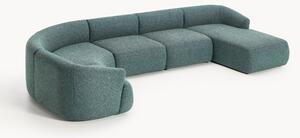 Divano XL componibile in bouclé Sofia