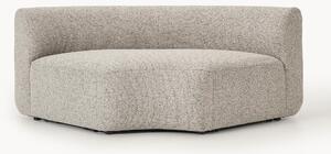 Modulo angolare curvo in bouclé Sofia