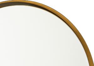 Specchio da bagno moderno nero con LED e dimmer tattile - Pim