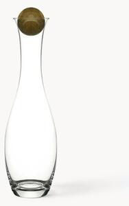 Caraffa in vetro soffiato con tappo in legno Eden, 1 L