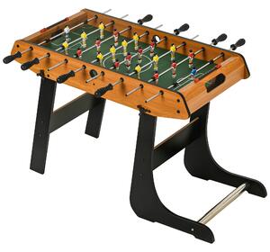 HOMCOM Mini calcio balilla pieghevole con 22 giocatori, 2 palline e segnapunti | Aosom Italy