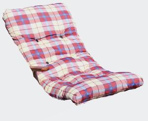 Cuscino 110x55 cm imbottito per sedie e poltrone relax da esterno