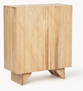 Credenza alta in legno di frassino Louis