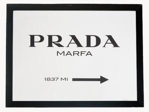 Stampa digitale incorniciata Prada Marfa
