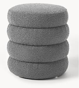 Pouf in bouclé Alto