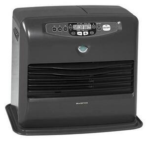 Stufa elettronica a cherosene – Inverter 7748 nera - 4650W - programmabile settimanalmente - serbatoio 7,2L - 76m²
