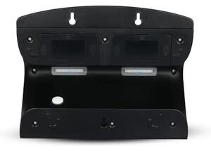 Lampada da parete solare a LED con sensore LED/7W/3,7V 4000K IP65 nero