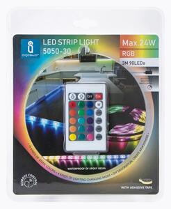 Aigostar - Striscia LED RGB Dimmerabile 3m LED/24W/12/230V IP65 + TC