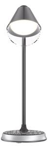 Immax 08972L - Lampada da tavolo LED dimmerabile FINCH LED/9W/12/230V grigio/cromo