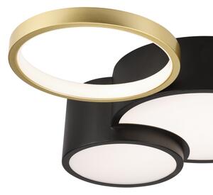 Lampada da soffitto dimmerabile ALIZEE LED 30W 230V 3000-6500K nero/oro