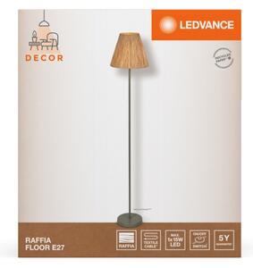 Ledvance - Lampada con piedistallo DECOR RAFFIA 1xE27/15W/230V bastone di rafia