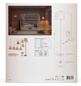 Ledvance - Lampada con piedistallo DECOR RAFFIA 1xE27/15W/230V bastone di rafia