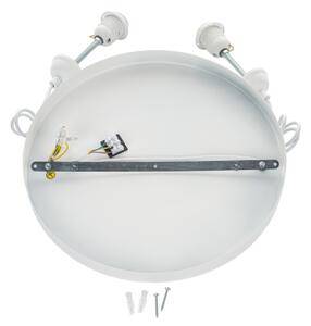 Brilagi - Lampadario a sospensione con cavo WABI SABI 2xE27/40W/230V diam. 45 cm bianco