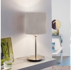 Eglo 54745 - Lampada da tavolo ANADIA 1xE14/40W/230V taupe/cromo opaco