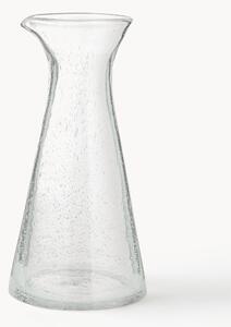 Caraffa in vetro soffiato con bollicine Bubble, 800 ml