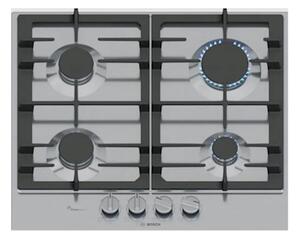 Piano cottura gas acciaio inox Acciaio inox BOSCH PIANO GAS PCP6A5I90