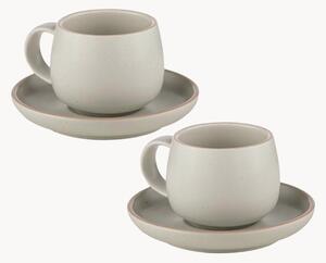 Set di 2 tazzine con piattino Nestle