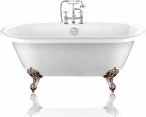 Vasca da bagno freestanding con piedi CHELSEA eagle feet OLD COPPER 170 cm