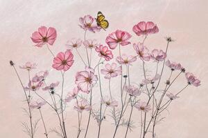 Fotografia Cosmos and Butterfly, Lydia Jacobs