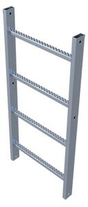 Scala a pioli Zarges in alluminio anodizzato, 2,80 m
