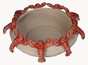 Ciotola in ceramica Lobster, alt. 14 cm