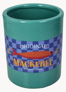 Portavaso in ceramica Mackerel
