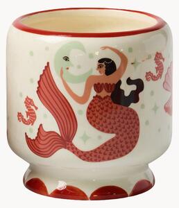 Candela profumata in ceramica Mermaid & Moon (zenzero, teak)