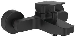 Ideal Standard Ceraplan, miscelatore per vasca da bagno da esterno, proiezione 115-120 mm BD256XG Nero (Silk Black)