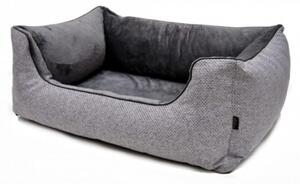 Cuccia per cani Lebon Louis PLUS - Argento - 80 x 60 cm