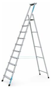 Scala a pioli rivettata Zarges, anodizzata, Xlstep S, 10 gradini