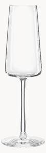 Set di 6 flute da champagne in cristallo a forma di cono Power