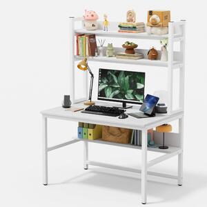 Scrivania da 100 cm con piano e spazio contenitivo
