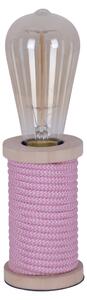 Lampada da tavolo Max E27 Ø7cm Rosa