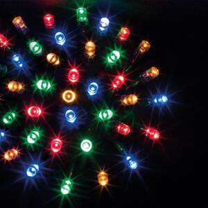 Catena natalizia da esterno, luce colorata, 240 LED