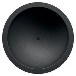 Delabie WC da incasso HEMI D 385 mm senza troppopieno acciaio inox nero opaco