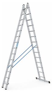 Scala combinata Zarges Combimaster DX con 2x14 pioli