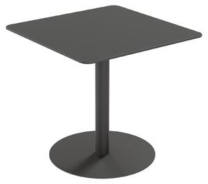 Tavolino da bistrot Cross TRCROS8080M.01 80x80x75 cm nero