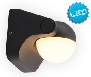 Näve LED applique per esterni - alluminio; plastica - antracite; 1221897