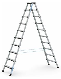 Scala a pioli LM 2 x 10 gradini Z600 41438