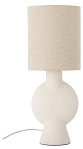 BLOOMINGVILLE | Lampada da tavolo Sergio, bianca, in Vetroceramica | Diametro 21 cm, altezza 55 cm | 82058599