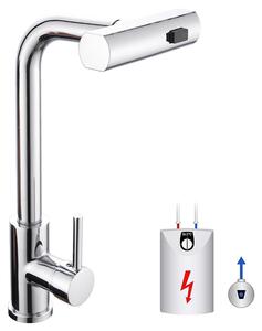 Rubinetto da cucina estraibile con rotazione a 360° e 3 modalità di erogazione dell'acqua