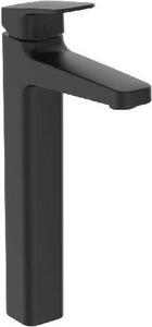 Ideal Standard Miscelatore per lavabo Ceraplan H250, base estesa, sporgenza 138 mm BD238XG Nero (Silk Black)