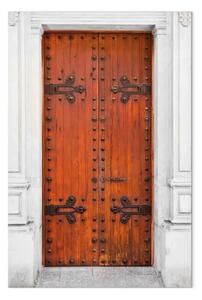 Quadro moderno Porta misteriosa verticale