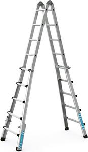 Scala telescopica multiuso Variomax V 4x5 pioli di Zarges